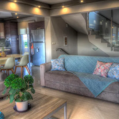 Lägenhet Melodia Home Private Pool Scenic Sea View-Hilltop Afantou